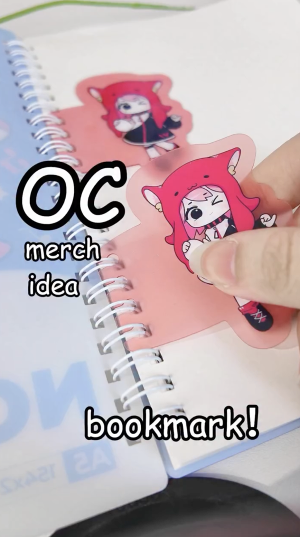 Insertable Character Bookmark